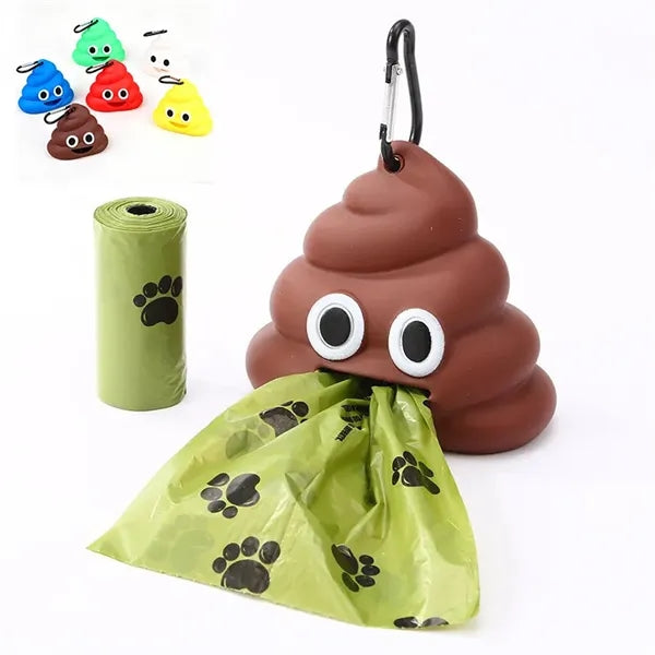 Poop Emoji Pet Waste Bag Dispenser