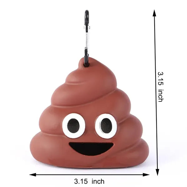 Poop Emoji Pet Waste Bag Dispenser