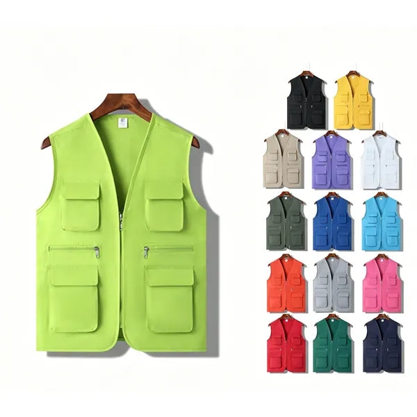 Multi-Pocket Waistcoat