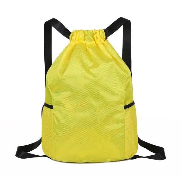Water Resistant Drawstring Backpack