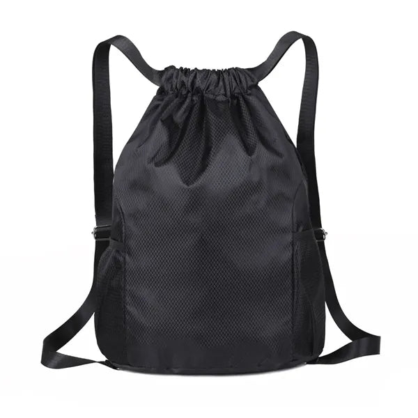 Water Resistant Drawstring Backpack