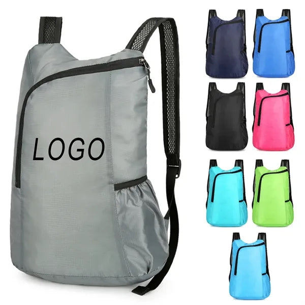 Water-Resistant Foldable Backpack