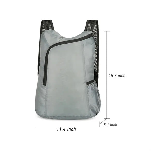 Water-Resistant Foldable Backpack