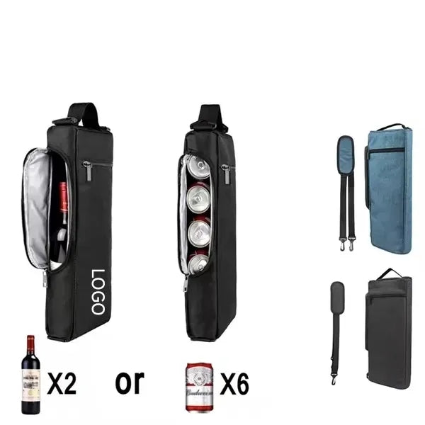 Golf Cooler Bag, Insulated Beer Sleeve