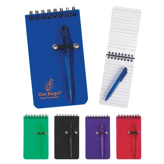 Spiral Notebook with Pen Set