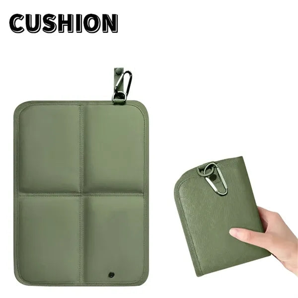 Outdoor Folding Seat Cushion, Waterproof Thickened Oxford