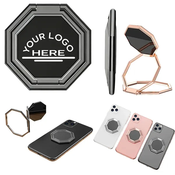 Octagon Alloy Phone Stand