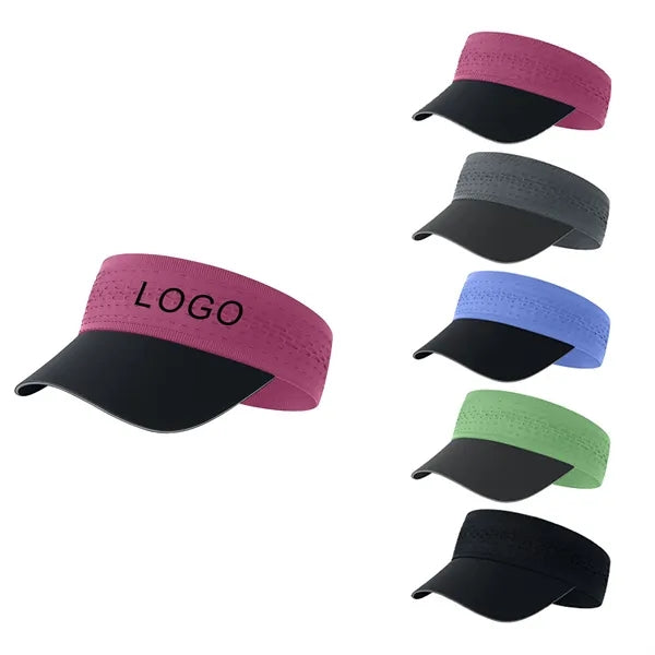 Sports Sun Visor Hat W/ Breathable Headband