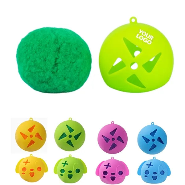 Water Absorbing Plush Silicone Toy Ball
