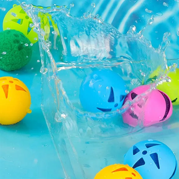 Water Absorbing Plush Silicone Toy Ball