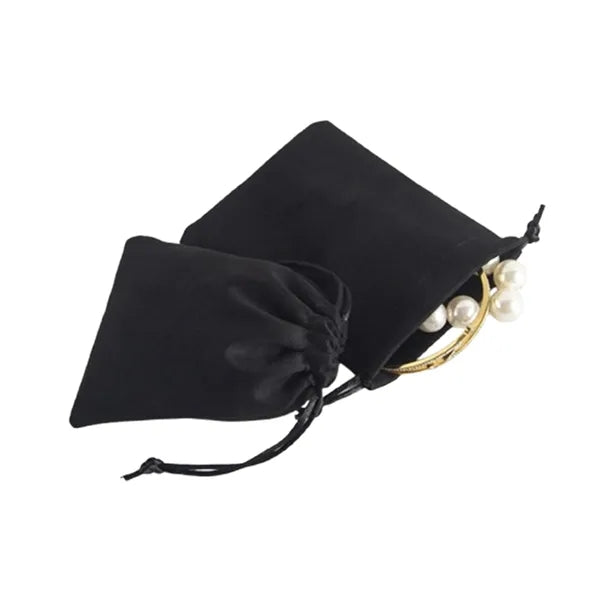 Faux Suede Pouch