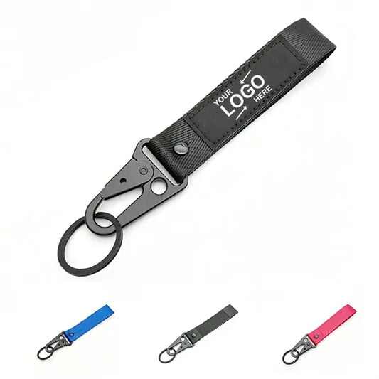 Double-Sided Embroidered Keychain