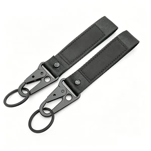 Double-Sided Embroidered Keychain