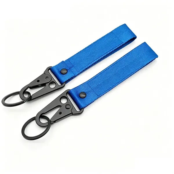 Double-Sided Embroidered Keychain
