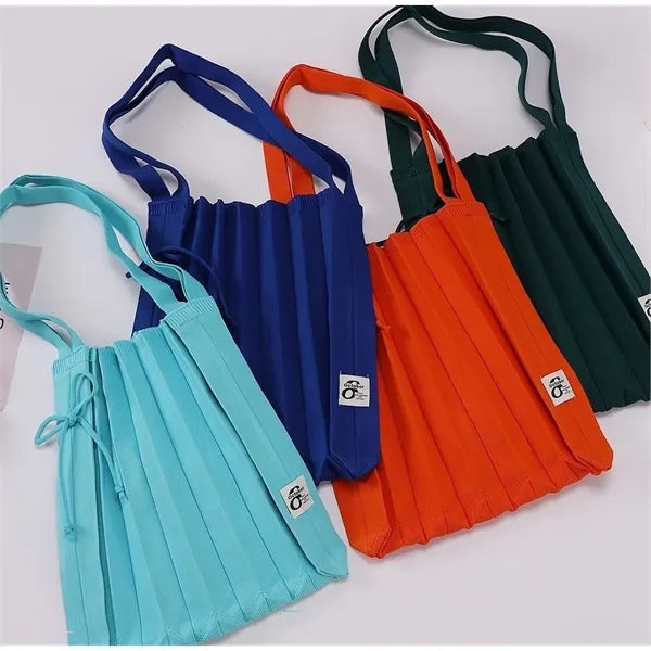 Foldable Knit Shopping Bag