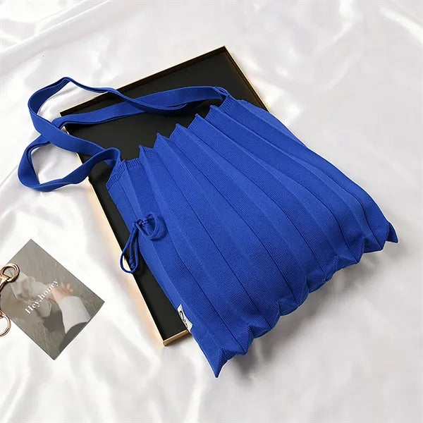 Foldable Knit Shopping Bag