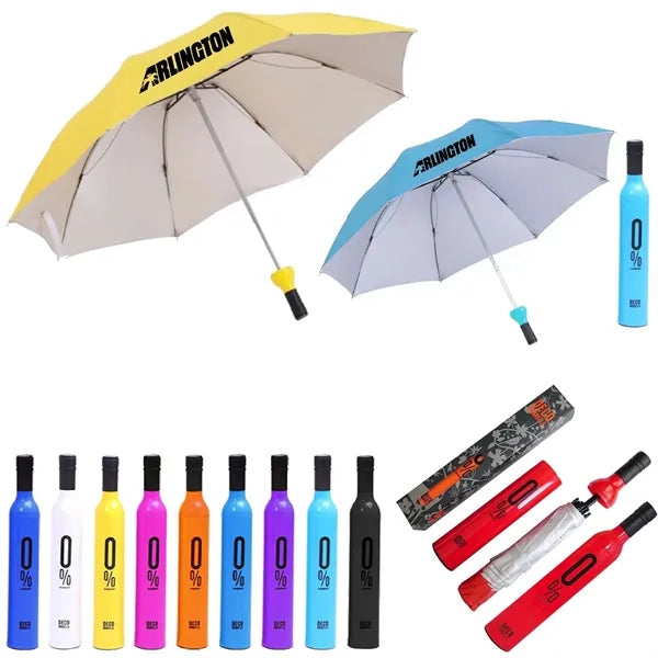 Wine Bottle Umbrella