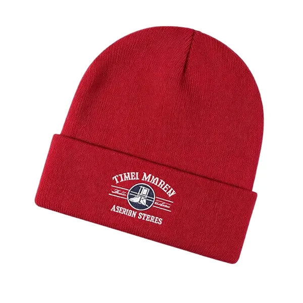 Logo Acrylic Knit Beanie