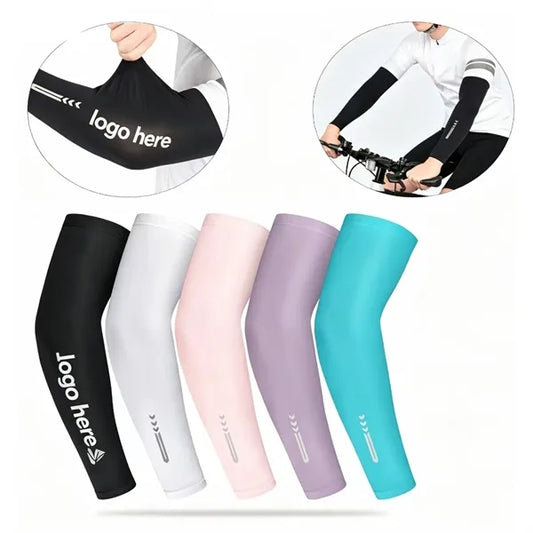 Cooling Ice Silk Sun Arm Covers