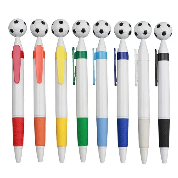 Soccer-Themed Retractable Ballpoint Pen
