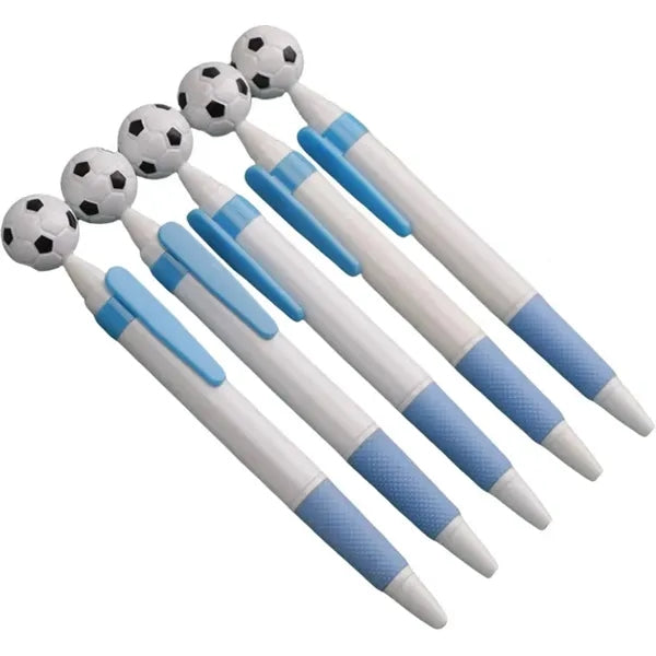 Soccer-Themed Retractable Ballpoint Pen
