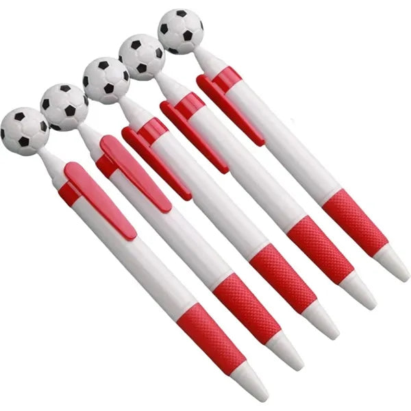 Soccer-Themed Retractable Ballpoint Pen