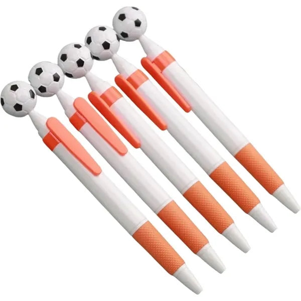 Soccer-Themed Retractable Ballpoint Pen