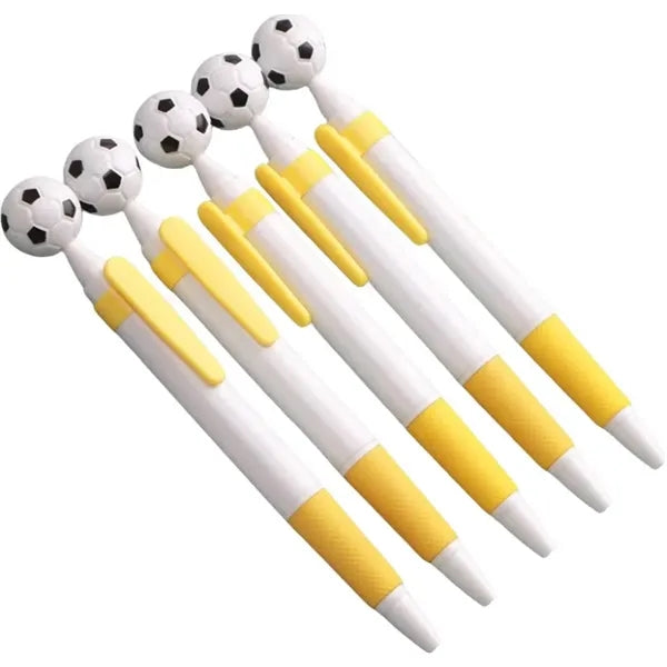 Soccer-Themed Retractable Ballpoint Pen