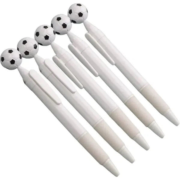 Soccer-Themed Retractable Ballpoint Pen