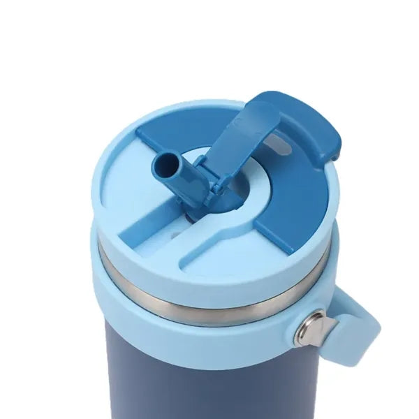 Vacuum Insulated Mug with Straw - 40 oz