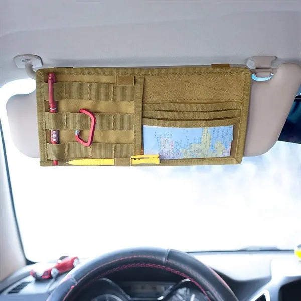 Oxford Tactical Car Sun Visor Organizer 12.6"x6.7"
