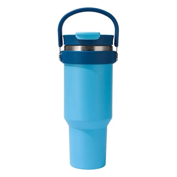 Vacuum Insulated Mug with Straw - 40 oz