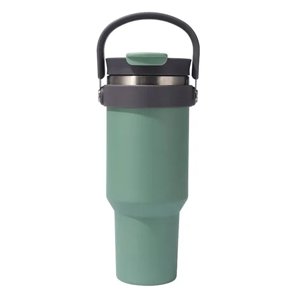 Vacuum Insulated Mug with Straw - 40 oz