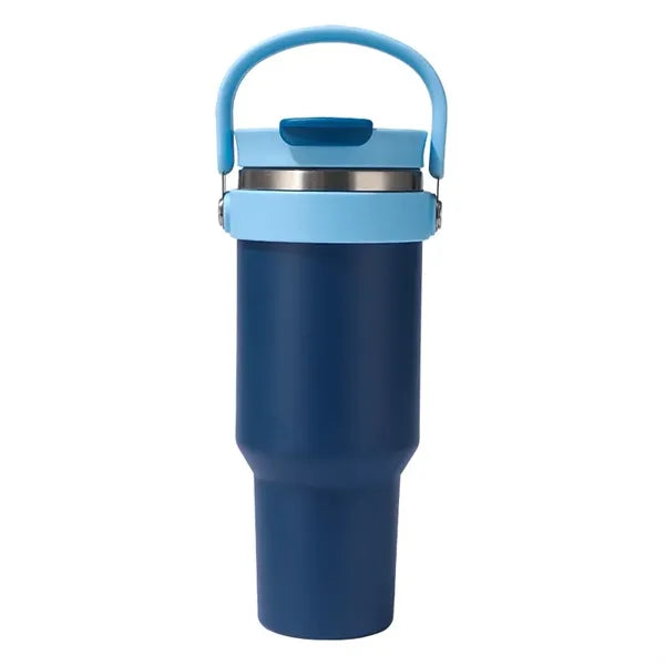 Vacuum Insulated Mug with Straw - 40 oz