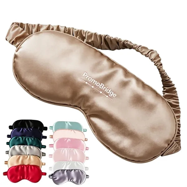 Silk Feel Sleep Eye Mask Breathable Light Blocking Lo