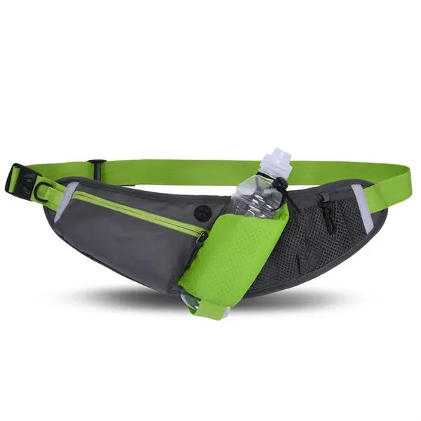 Waterproof Hiking Waist Pack with Water Bottle Holder