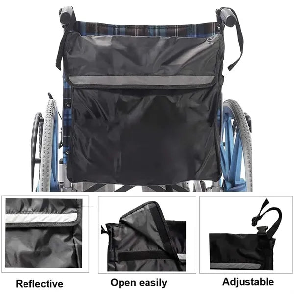 Back Storage Bag For Wheelchair