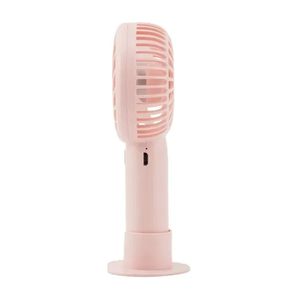 Small Portable Rechargeable Fan with Base