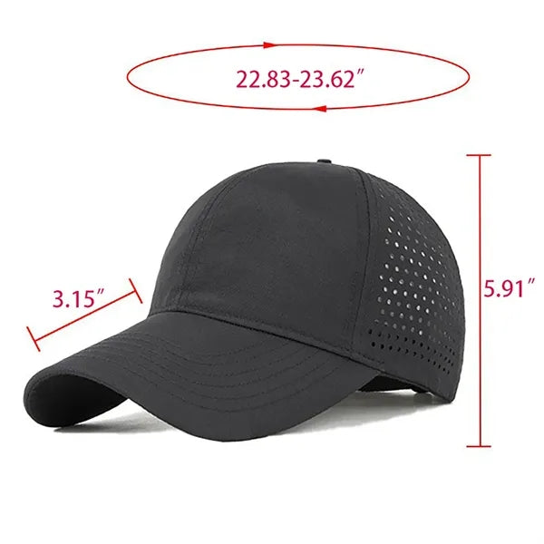 Quick Dry Soft Crown Baseball Cap