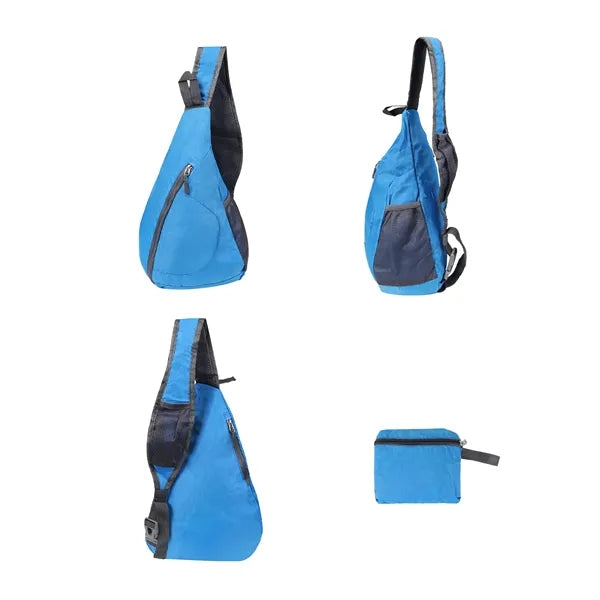 Large Foldable Travel Crossbody Sling Bag
