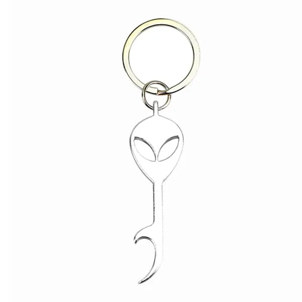 Alien Bottle Opener Keychain