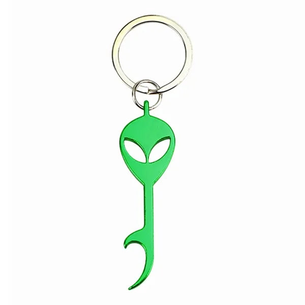 Alien Bottle Opener Keychain