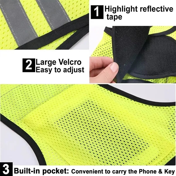 LED Reflective Safety Vest