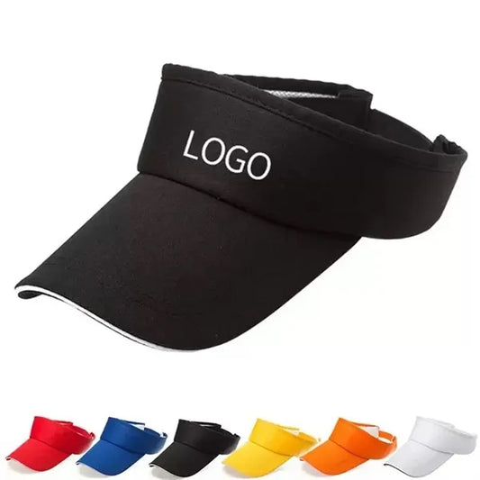 Summer Topless Sun Visor Hats Caps