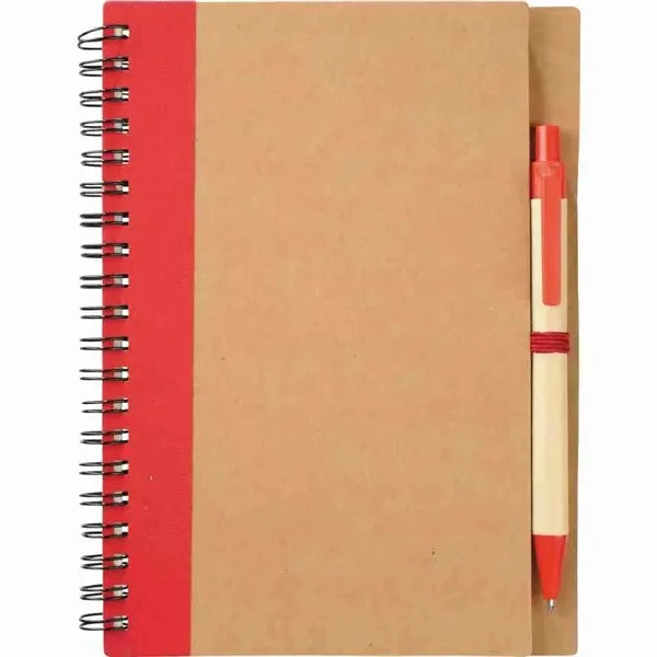 Spiral Notebook with Pen Set