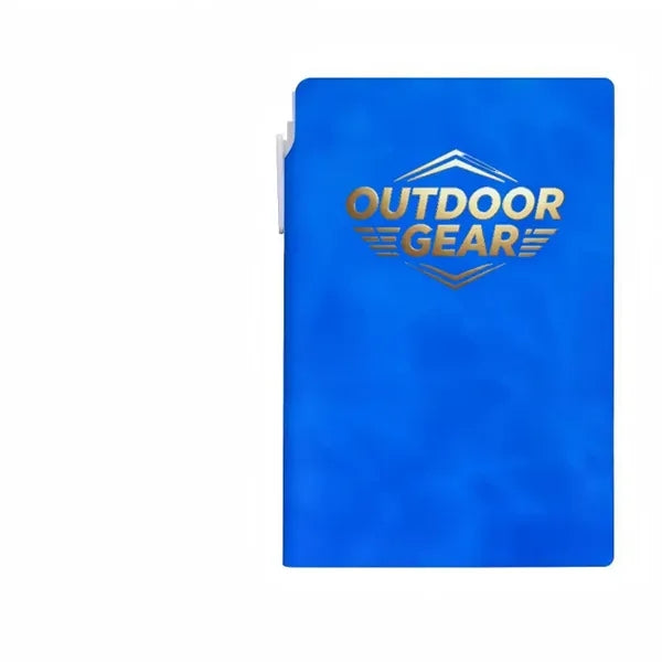 Business Portable A7 Notebook with Pen Holder Custom Logo So