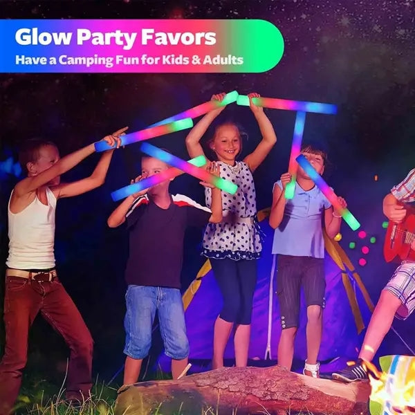 LED Foam Glow Sticks