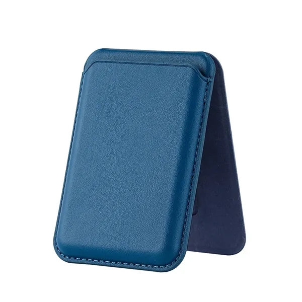 Magnetic PU Leather Phone Card Holder with Stand Function