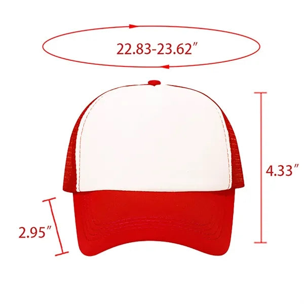 Mesh Back Baseball Cap