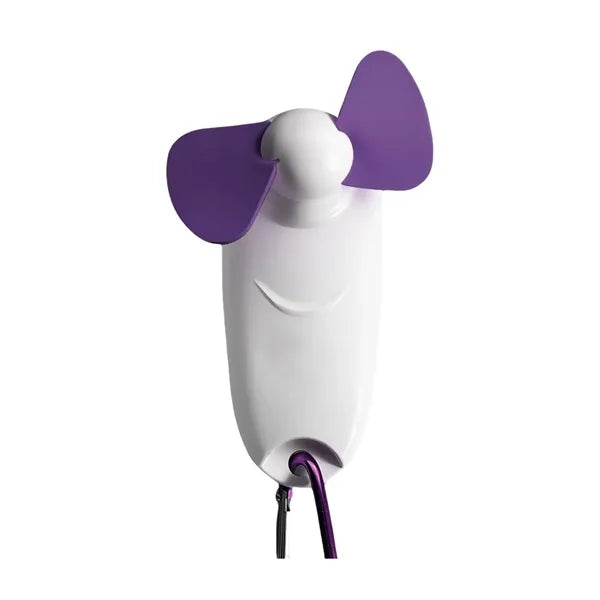 Fan w/ LED Flashlight